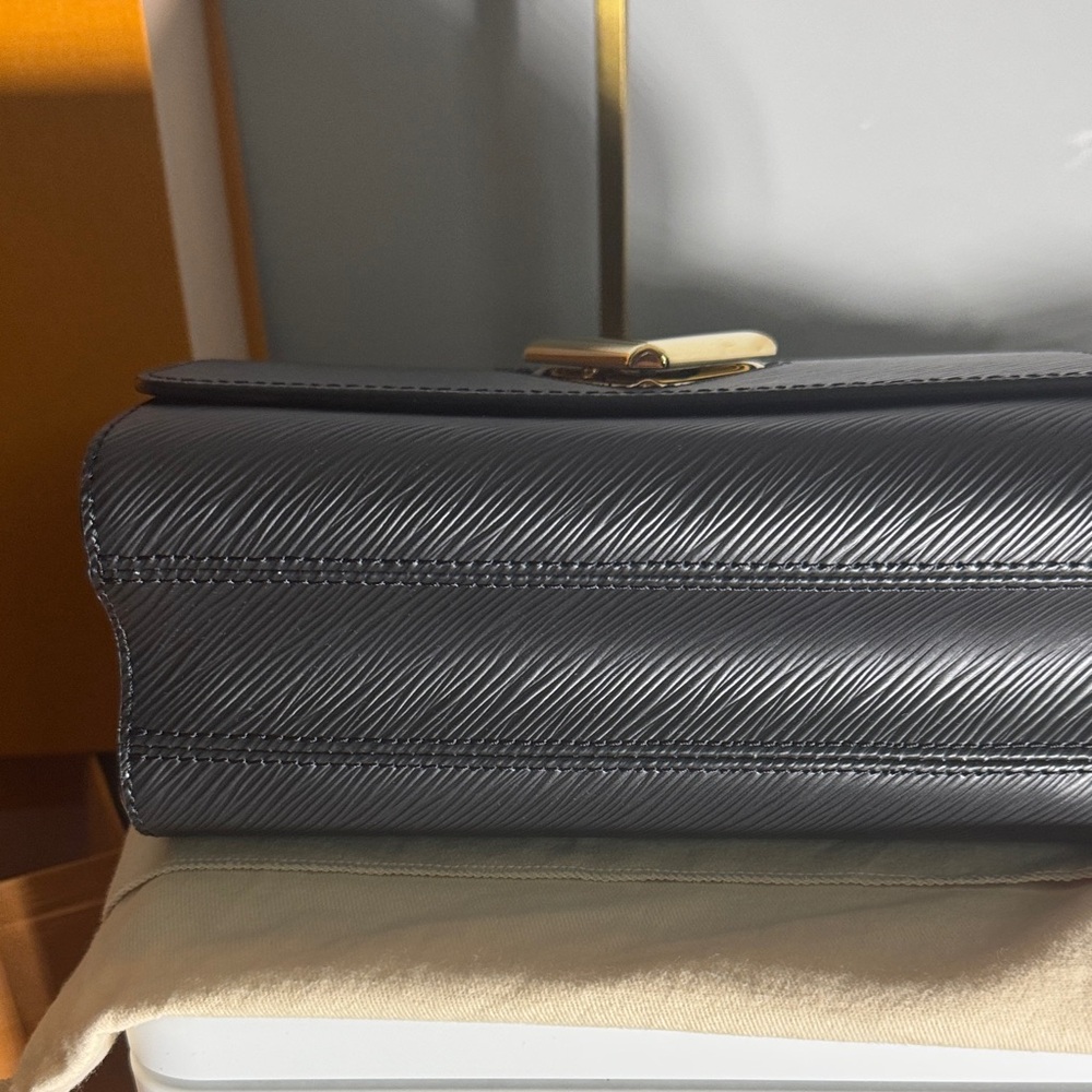 Louis Vuitton Black EPI Twist with Gold Accents and Matching Wallet- - Picture 12 of 16
